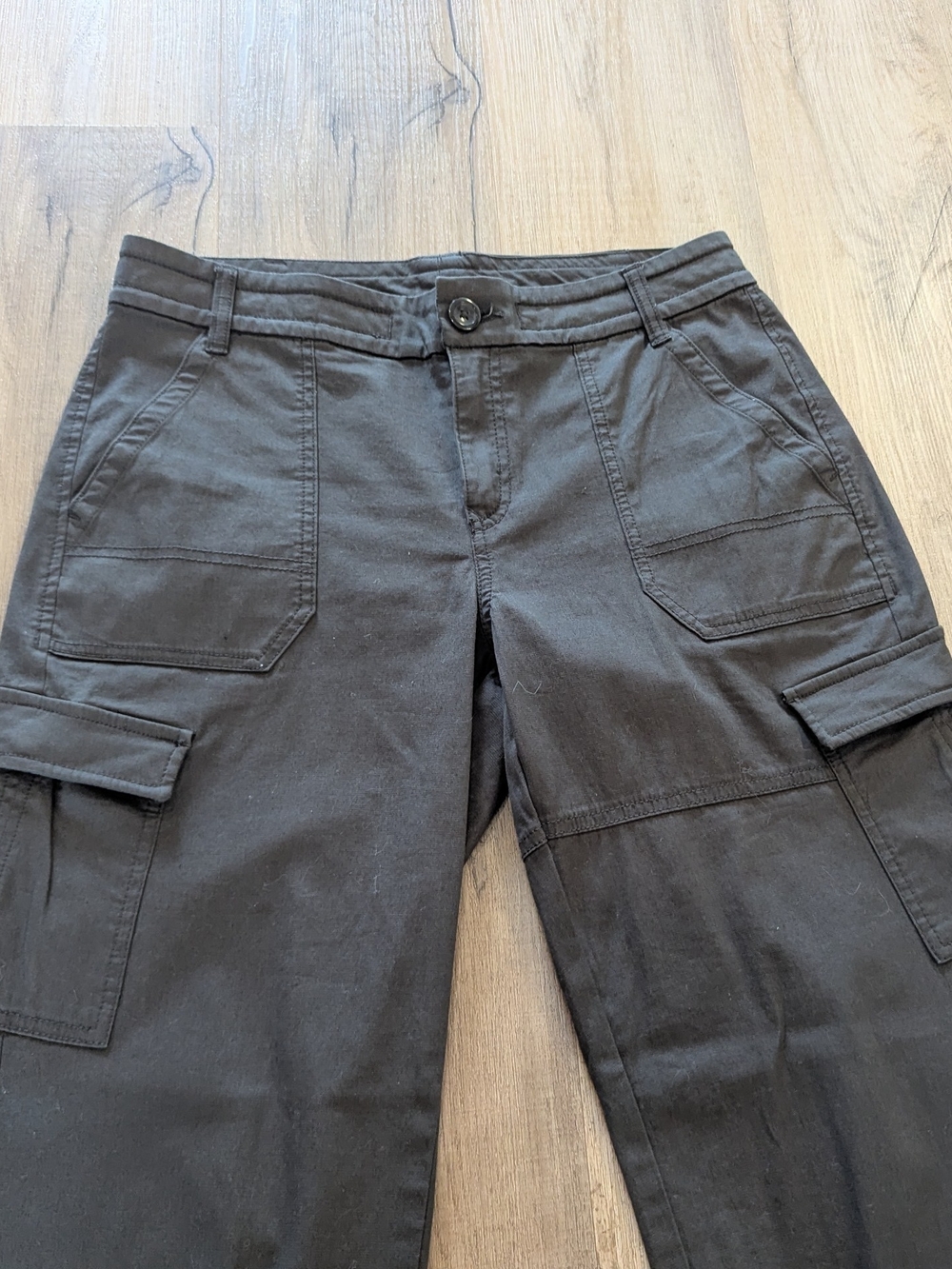 prAna Women's Straight-Leg Cargo Pants - Picture 3 of 9